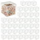 thumbnail image 1 of 40 cajas de acrílico transparente, pequeñas cajas transparentes con tapas, cubo cuadrado de plástico de 2,2 x 2,2 x 2,2 pulgadas, caja de exhibición cuadrada, cajas de contenedores transparentes para, 1 of 6