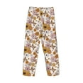 thumbnail image 5 of Xecao Sunflowers And Butterflies Men's Straight Lounge Pajama Pants: The Ultimate in Comfortable Sleepwear, 5 of 9