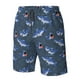 thumbnail image 4 of Balery Cartoon Shark Traje de Baño Estilo Hawaiano para Hombre, Shorts de Secado Rápido con Bolsillos-Small, 4 of 6