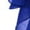 Royal blue-XL, variant on Female Floral Lace Chiffon Dress Bridesmaid Dress Cocktail Dresses Mid-length Prom Party Dresses with Waist Tied