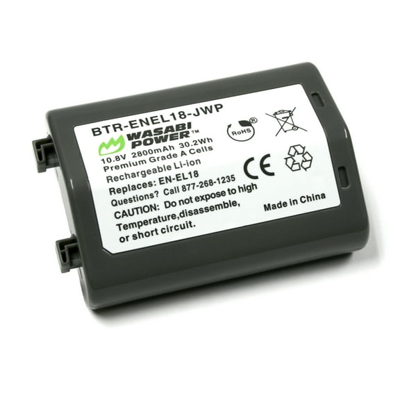 Wasabi Power Battery for Nikon EN-EL18, EN-EL18a, EN-EL18b, EN-EL18c