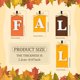 thumbnail image 5 of Decoración de otoño, 4 piezas de letreros de madera de otoño que incluyen decoraciones de mesa con bloques con letras de otoño, para la cosecha de granja, Acción de Gracias, hogar, oficina,, 5 of 5