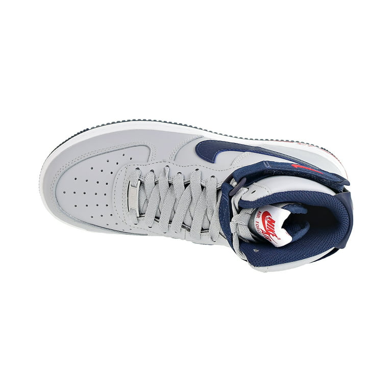 Men's Nike White New England Patriots Air Force 1 Ultraforce QS Shoes