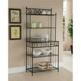thumbnail image 1 of KB K3022 67 x 30 x 16 in. Metal Storage Bakers Rack - Black, 1 of 5