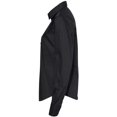 thumbnail image 2 of Van Heusen Chemise à Col Pointu en Coton/poly pour Femmes, 3TG, Noir, 2 of 2