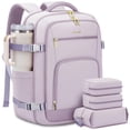 thumbnail image 1 of Mochila de viaje LOVEVOOK 50L para mujer con portátil Waterpro de 18 pulgadas, 1 of 9