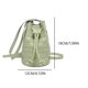 thumbnail image 2 of Bolso Tejido Hobo Tipo Cubo Cordón Cuero PU para Mujer Monedero, 2 of 9