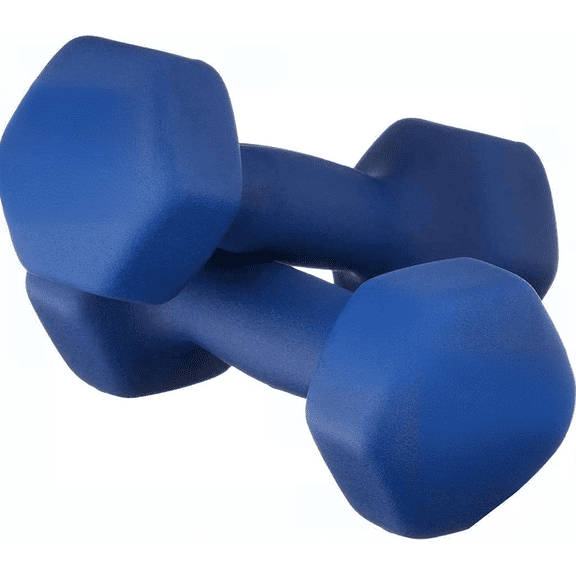 Neoprene Dumbbell Hand Weights 10 Pound Pair