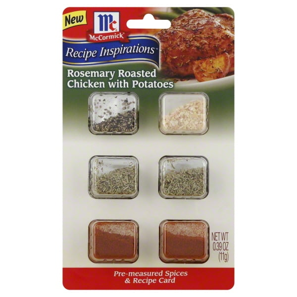 McCormick Recipe Inspirations Spices For Rosemary Chicken With Potatoes