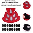 thumbnail image 4 of SHISUYAN 1 set Helmet Buffing Pad Useful Safety Hat Pad Practical Helmet Padding Kit, 4 of 8