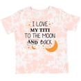 thumbnail image 3 of Inktastic I Love My Titi to the Moon and Back Boys or Girls Toddler T-Shirt, 3 of 5