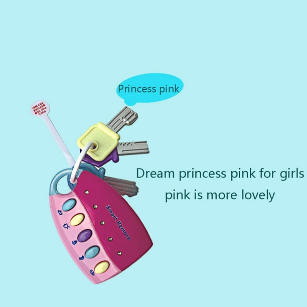 Toy Keys For Toddlers And Baby ToysToy Car Keys With Keychains Light And Sound