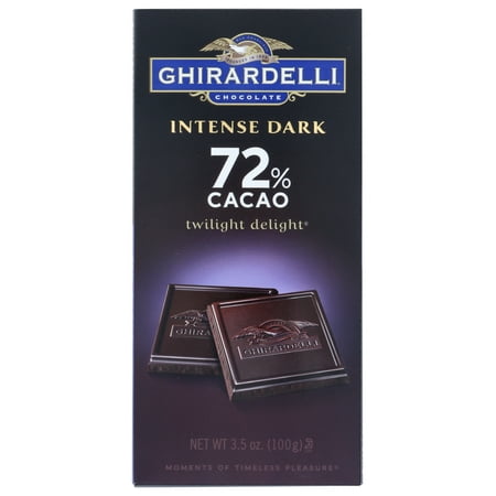 Ghirardelli Intense Dark Chocolate 72% Cacao Bar - 3.5oz