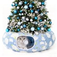 thumbnail image 2 of Túnel Cama para Gatos KWUY Donut Plegable con Cojín y Pelota de Juego, 2 of 8
