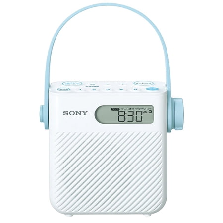 Sony Shower radio FM / AM / wide FM compatible Drip-proof ...