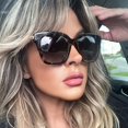 thumbnail image 2 of Gafas de Sol DIFF Bella Grandes Cuadradas para Mujer Ámbar Carey, 2 of 9