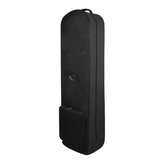 Pitycbo Golf Bag Carrying Case Gear Transportation Folding Professional Portable Protect Black