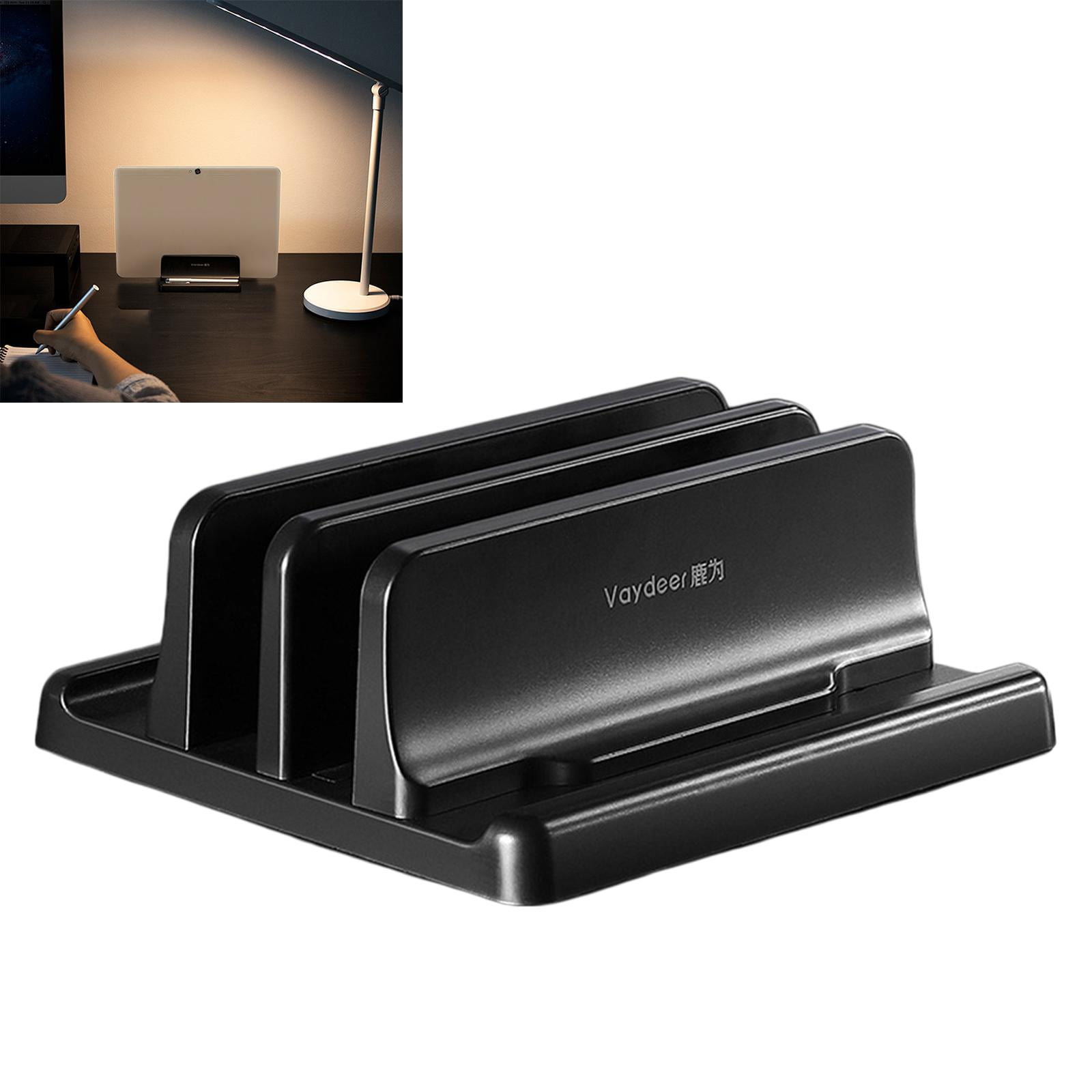 Multi-in-1 Lightweight Portable Desktop Laptop Stand Stable Vertical Holder Space-Saving Accessories for Notebook 180g