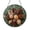 Stained Glass 5.9 Inch, variant on Pine Cone Stained Glass Round Suncatcher, Woodland Forest Window Hanging Rustic Cabin Home Decor