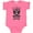 Hot Pink, variant on Inktastic I Love My Bearded Daddy Boys or Girls Baby Bodysuit
