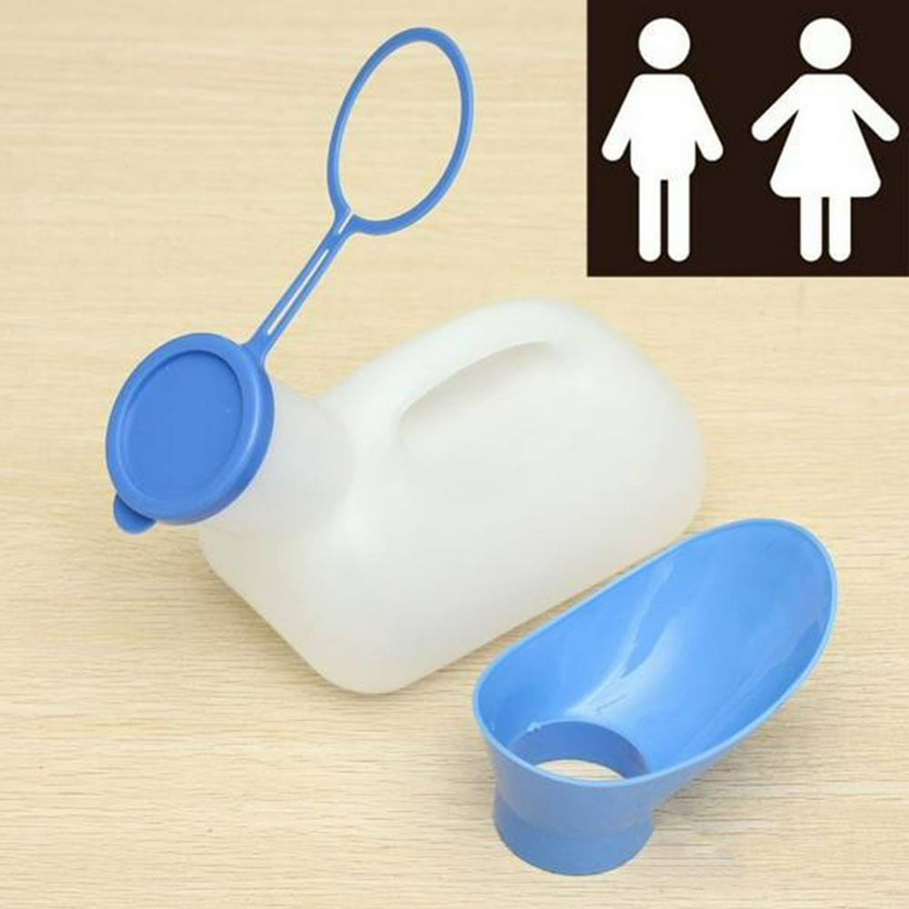 1000ML Unisex Urinal Male Female Car Caravan Handle Urine Bottle Toilet