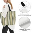 thumbnail image 3 of Easygdp Colourful stripes Bolsas Tote para Mujer, Bolsos de Hombro para Viaje, Bolsos de Mano de Gran Capacidad para Compras y Trabajo, 3 of 8