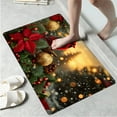 thumbnail image 5 of YIMEIS Merry Christmas Fall Kitchen Rugs Set of 2, Xmas Holiday Christmas Tree Kitchen Mat Decor Home Decorations, Green Christmas Mats for Kitchen Floor - 16''*24'' and 17''*47'' in, 5 of 10