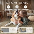 thumbnail image 5 of BERTHMEER 5'x7' Area Rugs for Living Room Vintage Brown Rugs for Bedroom Kitchen Non Slip Washable Carpets Oriental Distressed Home Office Dorm Dining Room Traditional Distressed Throw Rugs, 5 of 8