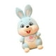 thumbnail image 3 of Conejo de peluche Hugo Juguete de peluche Suave para sofá Oficina Viajes Niñas Azul, 3 of 10