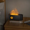 thumbnail image 1 of Humidificador difusor de aroma de llama, difusor de aceite cambiante, humidificador de fuego de apagado automático sin agua para el hogar, la oficina, el spa, el gimnasio (negro) ShuxiuWang 8390605957604, 1 of 4