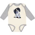 thumbnail image 3 of Inktastic Tri Color King Charles Spaniel Boys or Girls Long Sleeve Baby Bodysuit, 3 of 5