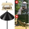 thumbnail image 2 of Mix inch Squirrel Baffle for Bird Feeder Pole Outside Hanging Mount Bird House Guard for Outdoor Shepherd’s Hook Squirrel Baffle, 2 of 6