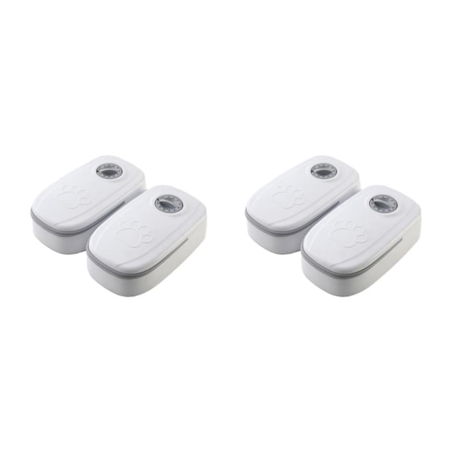 Greeniant Comedero automático para mascotas con clip opcional de enlace de tapa: comederos para mascotas de fácil a gran capacidad para gatos Type1 NO1
