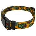 thumbnail image 3 of Country Brook Petz® Sugar Skulls Everyday Dog Collar - Made in The U.S.A., Large, 3 of 5