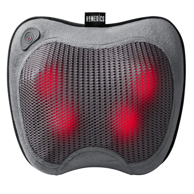 Homedics Back and Neck Massager, Portable Shiatsu All Body Massage Pillow  with Heat, Targets Upper and Lower Back, Neck and Shoulders. Lightweight  for Travel - Yahoo Shopping