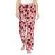 thumbnail image 1 of Balery Rose Flowers Pantalones de pijama para mujer, pijamas ultraligeros, pantalones de estar por casa-Small, 1 of 6