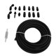 thumbnail image 4 of Kit De Adaptador De Conexión De Línea De Combustible 6AN De 3/8 Pulgadas, Manguera De Conexión De Gas Y Aceite De Nailon PTFE Flexible Para Sistema LS Swap EFI, 4 of 5