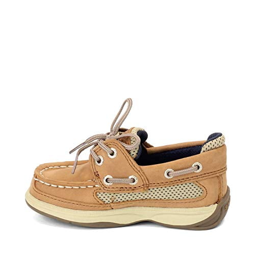 Sperry Lanyard Alternative Closure Boat Shoe Dark Tan Navy 11 US Uni