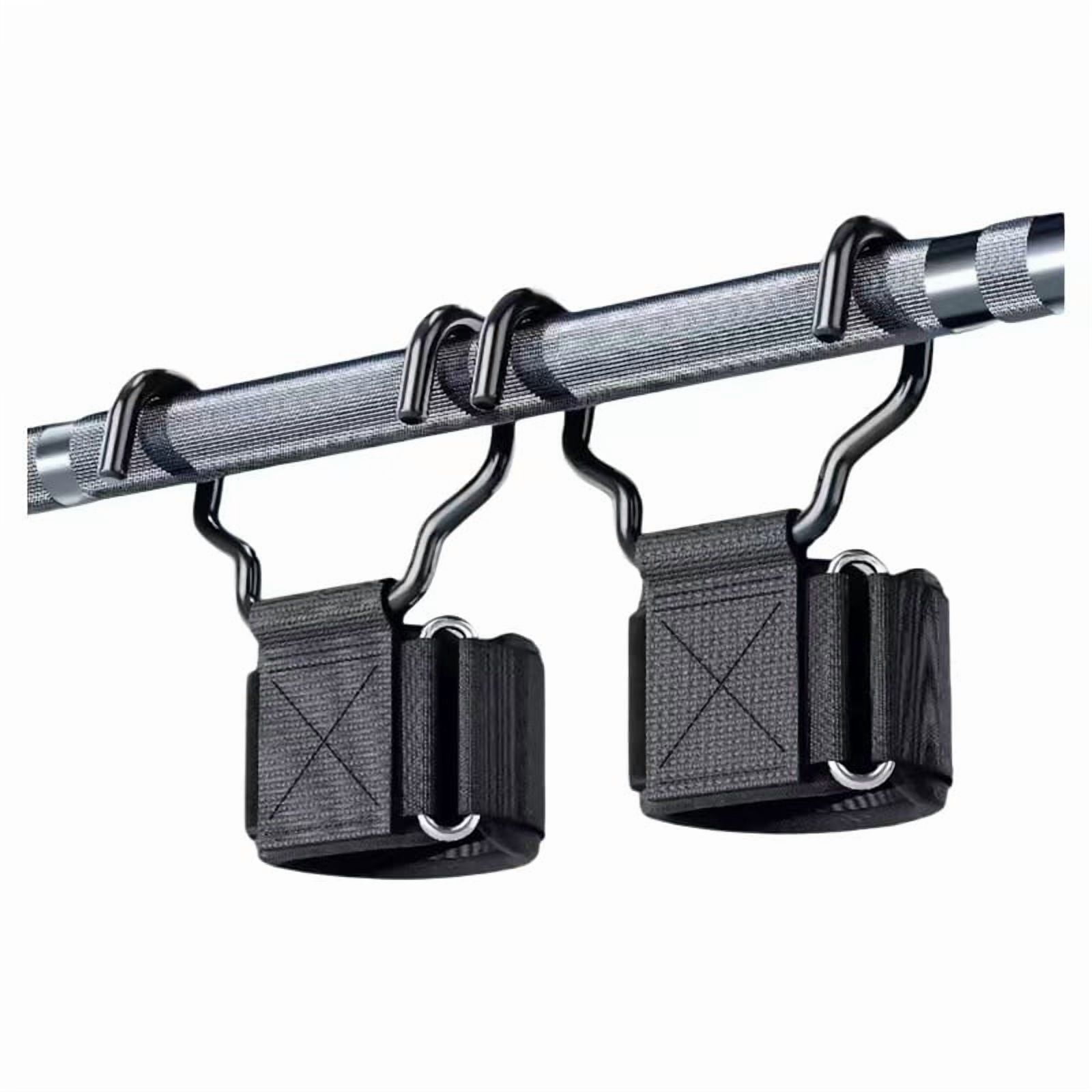New Pull Up Assistance Hooks for Home Workout Lumbar Support Gym Deadlift Wrist Straps Training Equipment