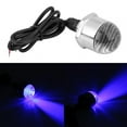 thumbnail image 5 of Marine Yacht Boat 12V 304 Stainless Steel Round Blue LED Underwater Light Lamp & Drain Plug, 5 of 5