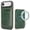 Green, variant on 2 In 1 Functuon Case for iPhone Air, PU Leather Detachable Magnetic Card Bag, Support Magnetic Wireless Charger, Shockproof Protective Lightweight Phone Cover for iPhone Air, Green