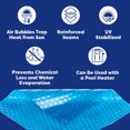 thumbnail image 4 of In The Swim 18' x 36' Premium Plus Blue/Black Rectangle Solar Pool Cover 12 Mil For Solar Heating Above Ground Pools and Inground Pools EXBK1836REC, 4 of 8