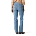 thumbnail image 4 of Levi Strauss Signature Women's and Women's Plus Mid Rise Slimming Bootcut Jeans, Sizes 2-26, 4 of 7
