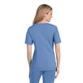 thumbnail image 4 of Landau Prewashed Tailored Fit Comfort Stretch 2-Pocket Scrub Top for Women 4147, 4 of 8
