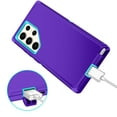 thumbnail image 5 of Petocase for Samsung Galaxy S24 Ultra Case,Shockproof Dust/Drop Proof 3-Layer Full Body Protection Rugged Heavy Duty Durable Case,Purple/Green, 5 of 7