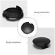 thumbnail image 4 of Car Front Rear Bumper Tow Hook Eye Coupler Trailer Cover Cap Plug 4518850122 C22A For Smart Fortwo 2007- 2013 2014 2015, 4 of 5