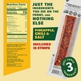 Organic Spicy Pineapple Chili and Salt Fruit Jerky 12 Individually