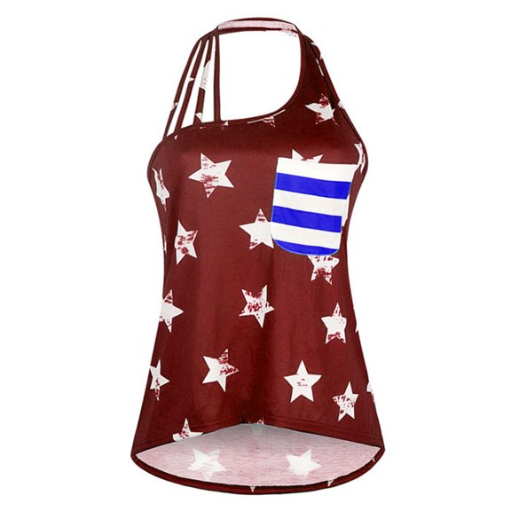 Aayomet Tank Tops For Women Women Tank Tops Summer Sleeveless Basic Cami Top Shirt Slim Knit Ribbed Racerback Blouses,Red L