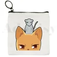 thumbnail image 4 of Kyo Cat Fruits Basket Anime Cartoon Bag Coin Purse Storage Small  Card  Key  Coin Clutch  Zipper Key Bag, 4 of 7
