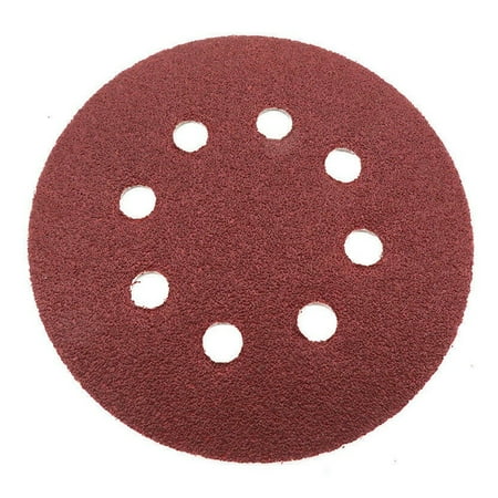 

10Pcs 5Inch 125mm Round Sandpaper 8Holes Hook Loop Sand Disc 40-3000Grit